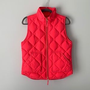 J Crew vest, small, hot pink